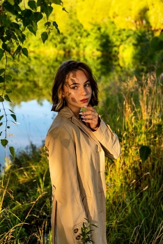 портрет Саши Шалыгиной / модель Саша Шалыгина