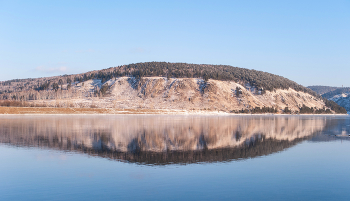 Енисей в ноябре. / Красноярский край