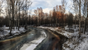 Оттепель... / Природа...