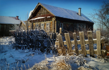 Домик в деревне / В селе Кичанзино зимой