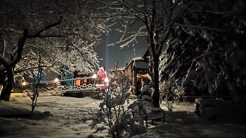 Новогодние зарисовки. / Зима в Подмосковье.