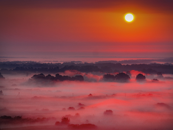 Утро в красных тонах / Рассвет