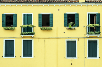 Окна. / Прогулка по Венеции.