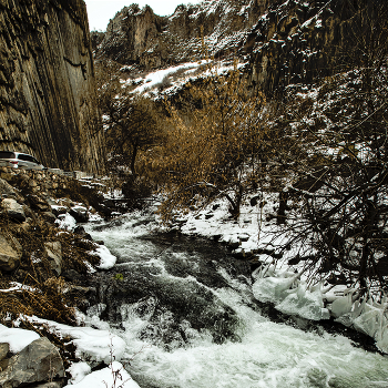 В ущелье / Ущелье реки Азат. Армения