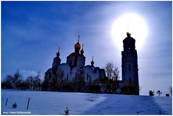 С Рождеством Христовым! / Храм в Чебаркуле Челябинской области