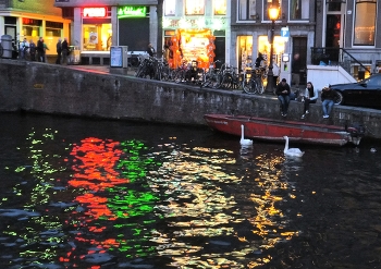 Краски теплого вечера... / Каналы Амстердама...