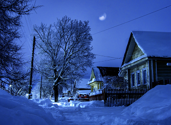 Зимняя ночь / Зима