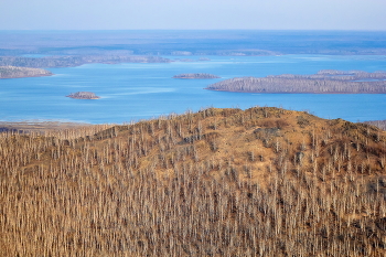&nbsp; / Озеро Аргази, Южный Урал. Весна.
