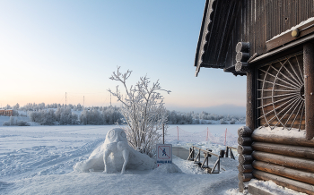 "Закаляйся, если хочешь быть здоров" / домик мурманских "моржей"