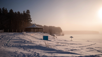 Морозным утром. / Сегодня утром было -38
Красноярский край.