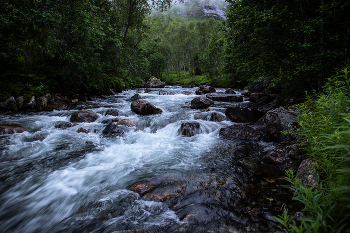 Горный поток / Норвегия