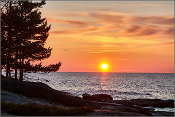 Беломорские закаты. Кий-остров. / Остров Кий в Белом море.