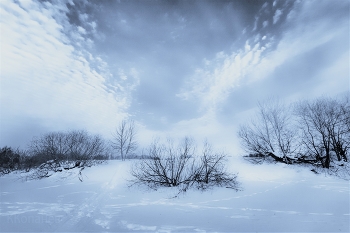 Синий холод / Где - то