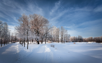 В зимнем парке... / ***