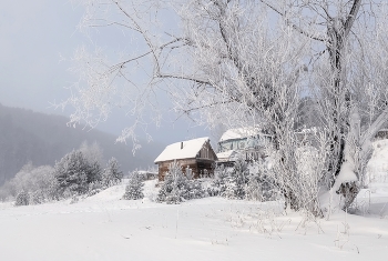 Банька / Морозная сибирь