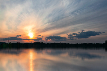 По водной глади / Пейзаж, По водной глади