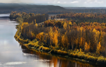 А на том берегу... / Левобережье реки Белой