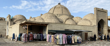 Торговля снизу доверху / Торговые купола в Бухаре