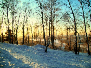 Зимний вечер / Иркутская область