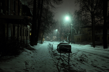 Снежный вечер #7 / Витебск