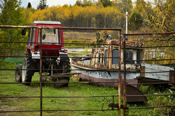 Между прошлым и настоящим, один шаг. / ...