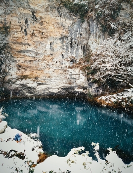 Голубое озеро.. / Озеро в горах, Абхазия ❤