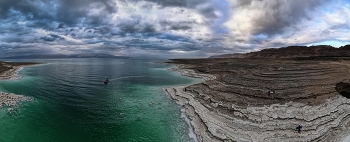 Панорама Мертвого моря / Израиль