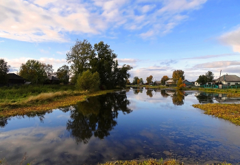 Деревенская осень / Томская область, село