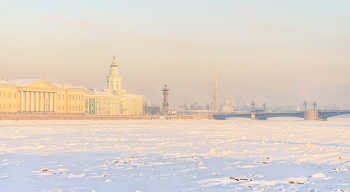 Питер морозной зимой / Январь 2016. Минус 25.
