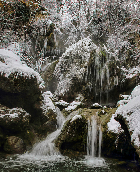 Водопад Су-Учхан / Крым. Кизилкобинское ущелье. Возможно репост