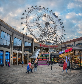 Колесо обозрения "Солнце Москвы" / Панорама