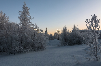 была зима / зимний день