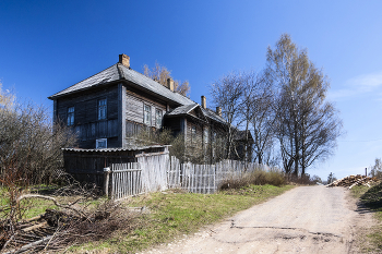 Весна пришла. / Окуловка ( из архива).