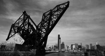 Чикаго. Разводной мост. / ***