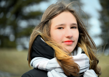 Уличный портрет. / ***