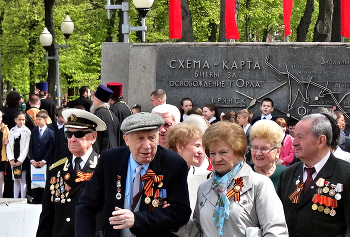 Ветераны в день Победы / Ветераны в день Победы
