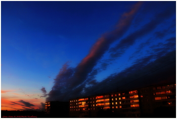 На закате / Вечерний Челябинск