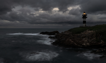 Вечер на маяке / Исла Панча, Галисия