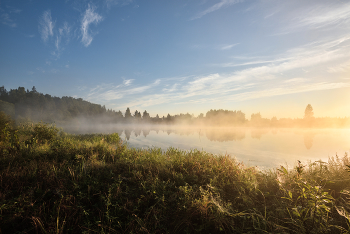 туманное утро / ***