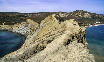 На мысе Хамелеон / Крым, Коктебель, Тихая бухта