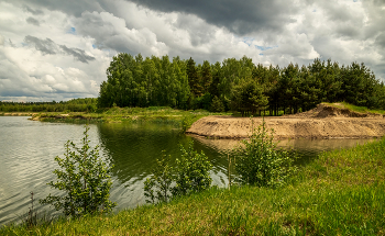 Тёплый май (облачный край) / 21 мая 2023 года. Восток Подмосковья, Дрезна.