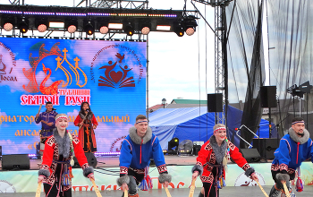 Выступление коллективов в Вятском Посаде / Выступление коллективов в Вятском Посаде под Орлом