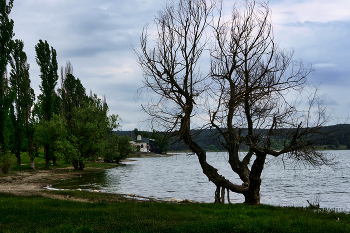 Симферопольское водохранилище / Крым, Симферополь, май