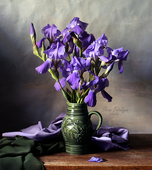 Ирисы / весенний букет