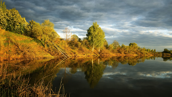 Майский вечер. / Калужская область. Мостовской карьер