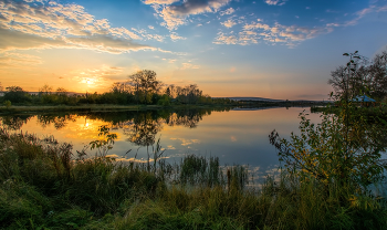 Вечерняя панорама / Уральский пейзаж