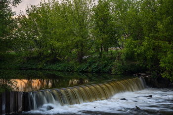 Плотина... / Река Свияга...