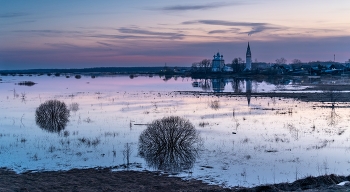 Большие Всегодичи / разлив реки Уводь