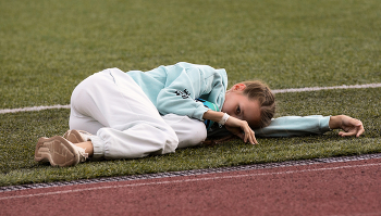 После финиша / Легкоатлетическое многоборье 'Шиповка юных"