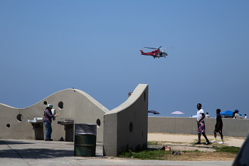 Пляж в Лос Анжелесе / ....
